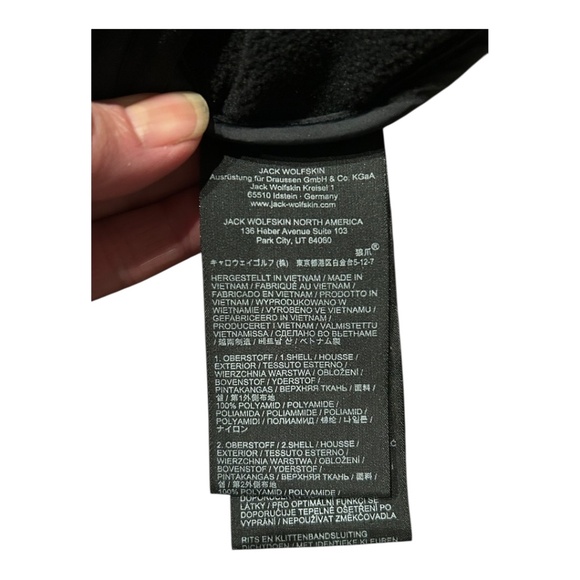 Jack Wolfskin Jacket Coat in Black women's size S Small Jack WOLFSKIN - Picture 3 of 4